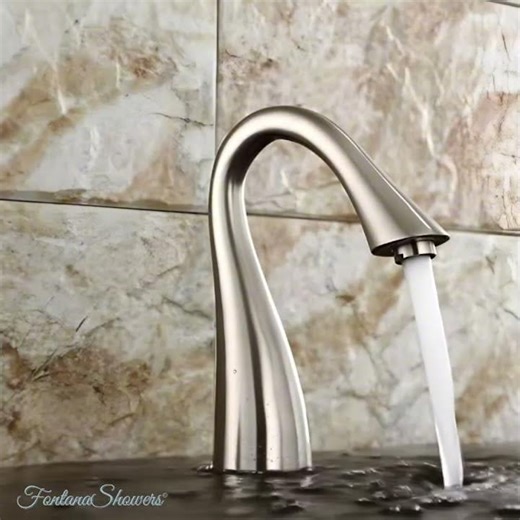 FontanaSafeTouch™ Collection Brushed Nickel Touchless Faucet FS-1096BN