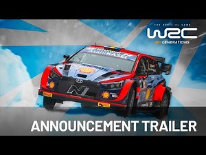 『WRCジェネレーションズ』アナウンストレーラー