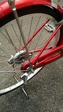 自転車２６インチ リヤタイヤ交換 整備済