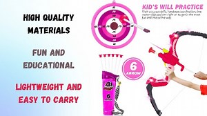 Watch Bow and Arrow Archery Set for Kids - Comes with 6 Arrows on Amazon Live