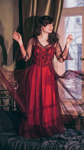 2.1K views · 128 reactions | The Vivian Vintage Style Wedding Gown in...