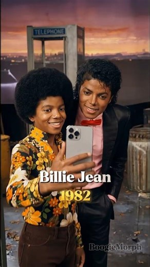 Young Michael Jackson Visits His Own Iconic Career Moments