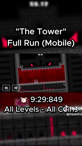 Completa 'The Tower' en Geometry Dash: Todos los niveles