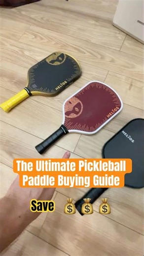3 levels of pickleball paddles… the last one survived a 50ft drop 😳🎾 #pickleball #power#shorts