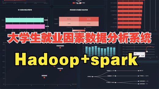 毕设选题还在纠结？基于Hadoop大数据技术的就业因素分析系统的设计与实现了解一下【源码 文档 调试】