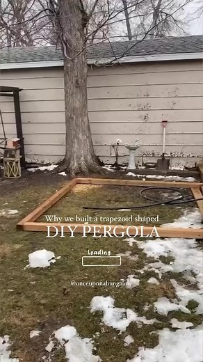 39K views · 1K reactions | DIY Pergola! ✨ Follow Once Upon a Bungalow...