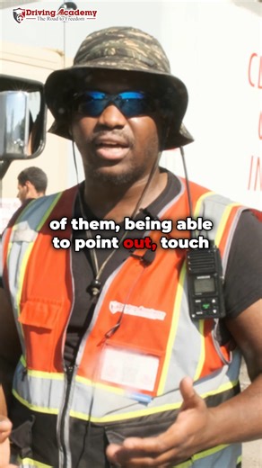 32 reactions | Hands-on CDL pre-trip training at Driving Academy....
