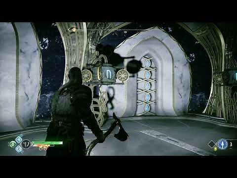 God of War Get to Chest Rune Spinner Room
