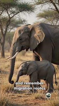 Why Does an Elephant Stay Pregnant for Almost 2 Years😱 #elephants #wildlife #wildlifedocumentary