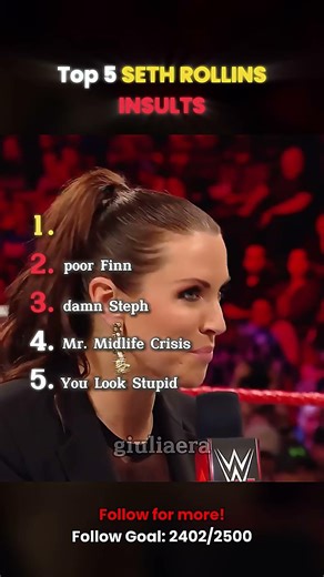 Seth is too good 💀 #sethrollins #top5 #wwe #wrestling #wwefan #viral