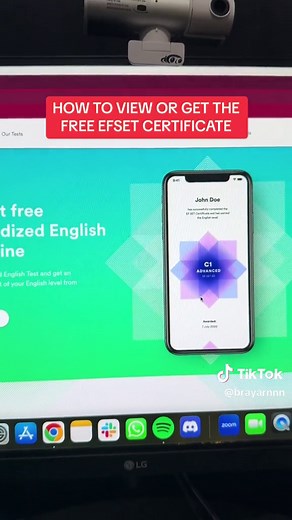 How to Get a Free Certificate from EFSET | English Proficiency Test Tips