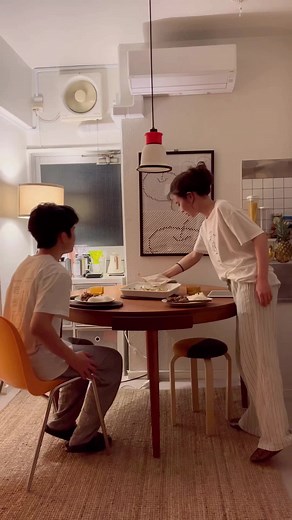 ある日の夜ご飯の様子 #部屋紹介 #部屋作り #ルームツアー #2dk #2人暮らし #休日の過ごし方 #猫のいる暮らし