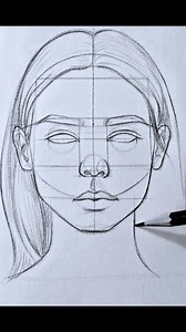 190K views · 5.2K reactions | How to draw a front face drawing of female ? #artifac1 #portraitdrawing #drawingtutorial #drawingchallenge #artandcraft #sketch #art #girldrawing | Artifac Dipak | Facebook