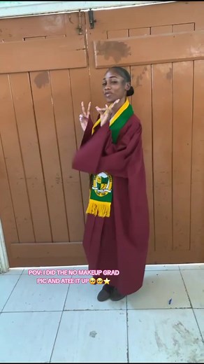 4 4?....ateeee!!!!! YT:SLAYWITHSASHAY #thatgurlsashay💕💕 #graduation #class24🎓 #smile #cutebaby #contentcreator #viraltiktok #youtuber #nomakeup #beautiful #viral_video