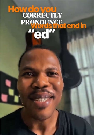 Mastering the Pronunciation of 'ED' Ending Words