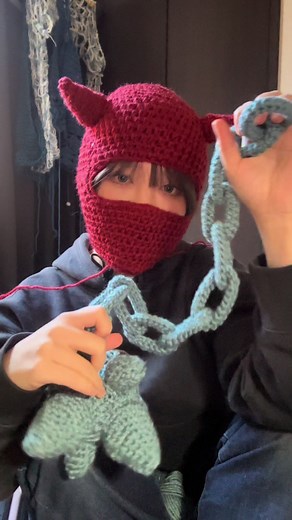 初心者向けのかぎ針編みバラクラバの作り方