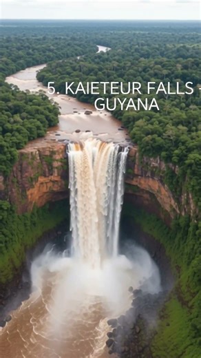 Top 10 Most Beautiful Waterfalls in the World | 4K Relaxing Nature Video #top10 #waterfall #relaxin