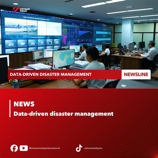 Vietnam is building a flood mapping system to better track inundation, water depth and evacuation needs. With stronger data governance, communities are becoming more resilient and better prepared for climate risks. #vietnamtoday #yourwindowonvietnam #vtv #data #climate #disaster | Vietnam Today