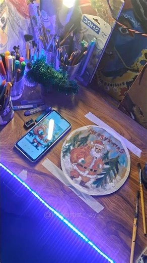 Santa Claus Drawing #art #trending #youtube #shorts