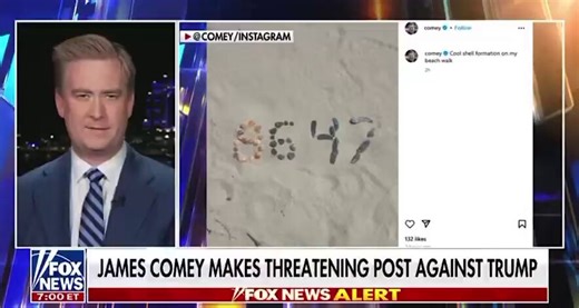 BREAKING 🚨 Peter Doocy just EXPOSED James Comey for his “8647” post “After 30 seconds of Googling you see that 86 means to k*ll someone”Peter Doocy is spot on, we all know what he meantI strongly support James Comey going to prison