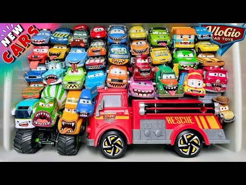 Disney Pixar Cars Unboxing Review | Lightning McQueen, Tow Mater, Doc Hudson, Sally Carrera, Cruz