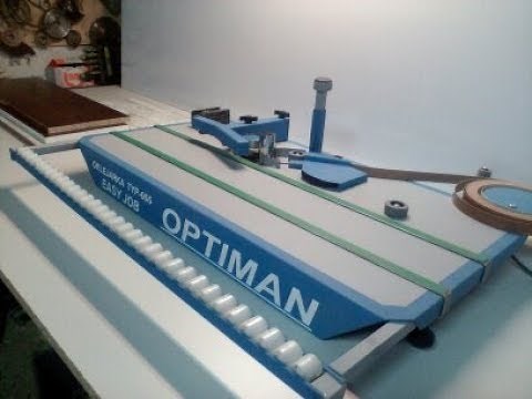 NOWY MODEL- Oklejarka przenośna do płyt meblowych OPTIMAN