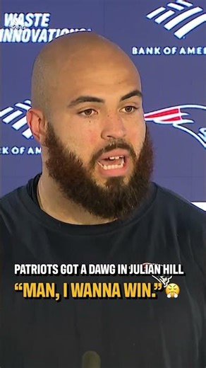 Patriots got a DAWG in Julian Hill 😤