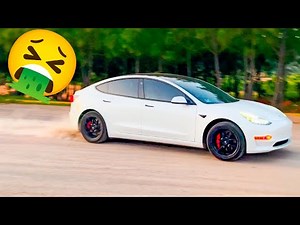 Primera Vez Manejando Un Eléctrico - Tesla MODEL 3 ¿Driftea? | Deportivo Barato y Divertido?