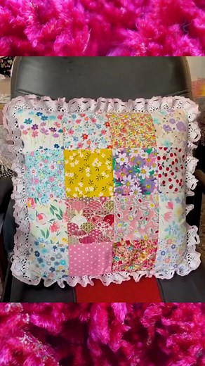 Patchwork Lace Beautiful Pillow Cover Tutorial #patchwork #lacecushion #pillowcase #pillowcovers #cushioncoverdesign #cushioncover #sewingdaily #diycraft #handmade #crafting #Tutorial #easytolearn #reelsfb #handcraft #Craft #lovecrafting #lovewhatyoudo #sewinglovers #homedecor #trending #selfimprovementdaily #crafts | All Girls' Things