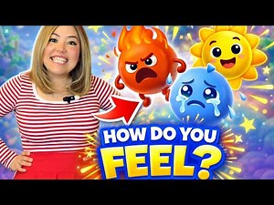 😊 Feelings Song Music Video for Toddlers | Emotions in English & Spanish 🎵 Bilingual Kids
