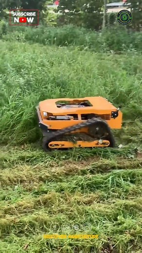 3.7K views · 50 reactions | Fully Automated Brush Cutter Robot Machine  #robot #brushcutter #grasstrimmer #grasscutter #machine #agriculture #farming | Discover Agriculture | Facebook