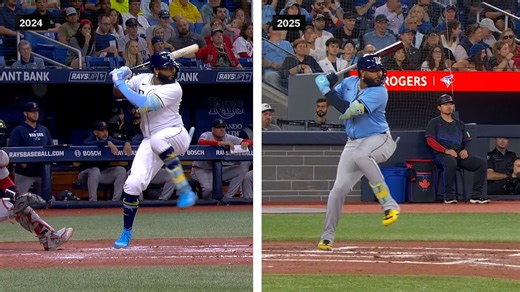 After hitting 45 home runs last season, Junior Caminero is looking to hit the ball in the air even more in 2026! | MLB Network