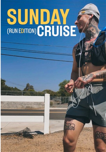 Sunday run cruise — short fitness run vlog