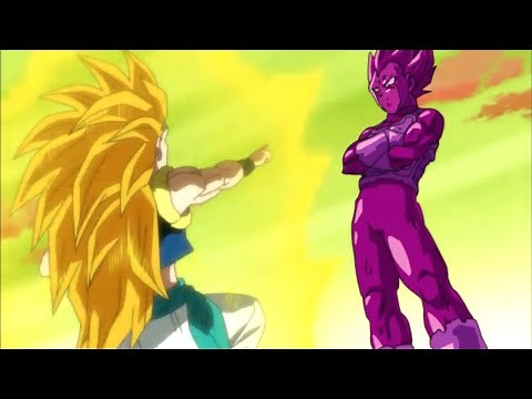 Dragon Ball Super SSJ3 Gotenks vs copy-vegeta full fight