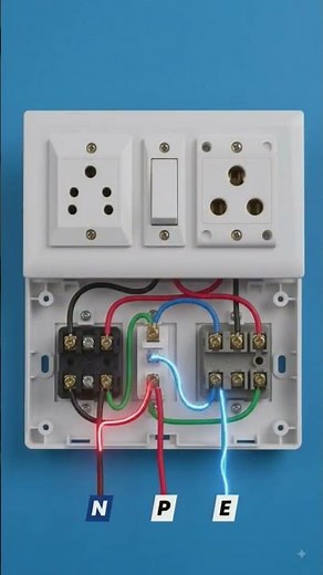 Electric Switch Board Wiring | Socket & Switch Connection | Electrical Wiring Tutorial
