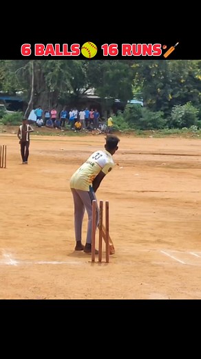 50K views · 379 reactions | 6 Balls 16 Runs Thriller Bowling performance #reels #shorts #short #cricket #INDvsSA | அழகு சரவணன் | Facebook