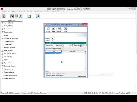 Crear unidad de medida en Contpaqi Comercial Premium