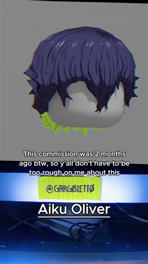 11x Anime Hair Roblox UGC Bundle 3D Model Commission || Blender (DO NOT REPOST OR REUSE MY WORK)