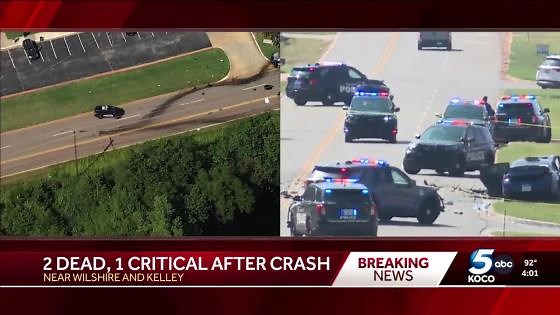 OCPD: Two killed, one hospitalized after northeast Oklahoma City crash