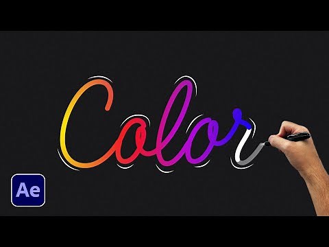 Best Text Stroke Write-On Animations in After Effects | Tutorial