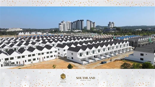 South Hills Phase 3 Site Progress is here 👋 External finishes are ongoing this December, shaping the look of the building. Follow along with us for the latest updates! 🫰 | South Hills at Bandar Seri Alam