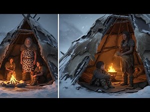 How Did Cavemen Sleep in Tents Without Freezing to Death? | Boring Caveman Documentary
