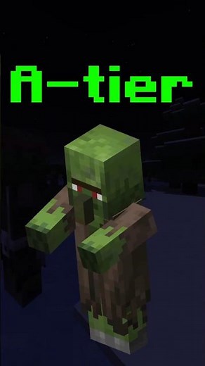 ALL MINECRAFT MOBS RANKED TIER LIST PART 9 #minecraft #gaming #tierlist