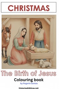Nativity Story Coloring Book – A Beautiful Journey Through the Birth of Jesus. Coloring Book - Christimas - Perfect for School Kids - Etsy