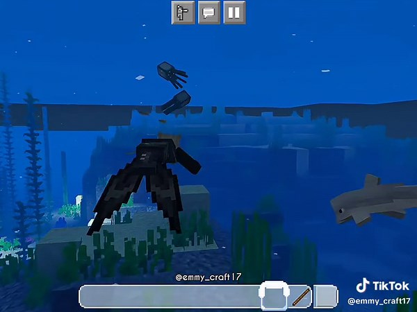 Mermaid Aqua Sonata Tail Addon for Minecraft