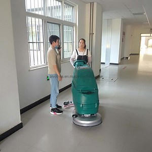 [Hot Item] Smart and High-Performance Floor Scrubber Dryer Small Battery Powered for Warehouse/Park Lot/Park/Workshop
