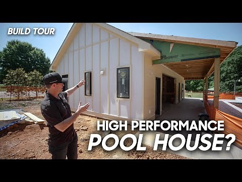 This POOL HOUSE is better than most American homes