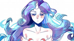 【mlp黑暗六同人/手书/稀有派】Bathtub Mermaid