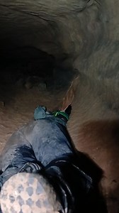 Please don't get stuck #extreme #caving #reels | Wes Sims