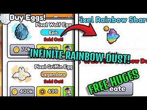 🔥 HOW TO GET PIXLE DUST FAST in PS99 🥚✨ | Grow an Egg Update Guide!